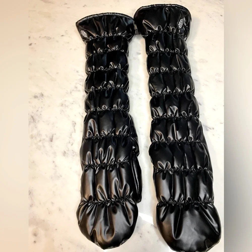 Free People Movement Highline Long Puffer Black Licorice NWOT